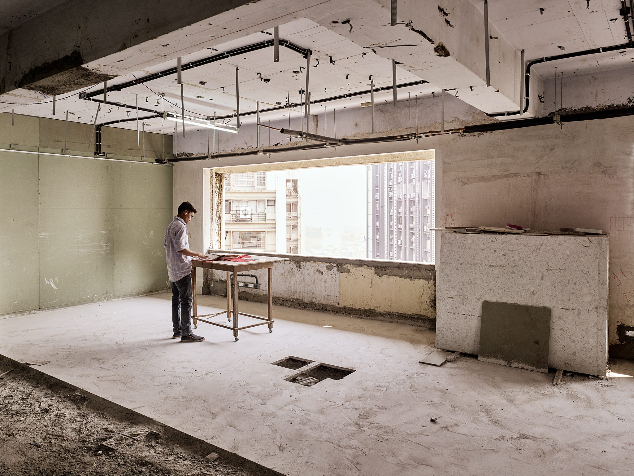 Construction Site Swiss Consulate Mumbai